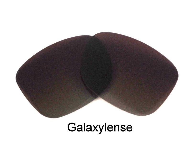 GALAXYLENSE عدسات بديلة من جالاكسي لنظارات أوكلي هولبروك ملونة بني قطبية 100% UVAB - Image 3